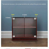 Darrahopens Home & Garden > DIY > Door Hardware Pair / Frameless Glass Door Hinge Wine Cabinet Showcase Glass Door Hinge Side Mounted Embedded (Silver)