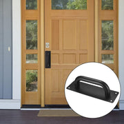 Darrahopens Home & Garden > DIY > Door Hardware Poignées De Porte Coulissante, Poignées Traction De Porte Armoire Acier Inox Avec Plaques Pour Grange, Porte En Bois,