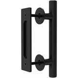 Darrahopens Home & Garden > DIY > Door Hardware Sliding Door Handle Black Door Handle Modern Barn Door Handle