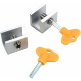 Darrahopens Home & Garden > DIY > Door Hardware Sliding Window Lock 4 Pieces Sliding Door Lock Adjustable Window Lock Adjustable Sliding Door Locks Aluminum Alloy