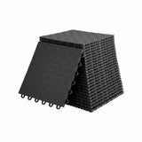 Darrahopens Home & Garden > DIY > Flooring Giantz Garage Floor Tiles Interlocking PP Flooring 25PCS 30x30cm Black In Australia - Darrahopens