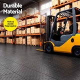 Darrahopens Home & Garden > DIY > Flooring Giantz Garage Floor Tiles Interlocking PP Flooring 25PCS 30x30cm Black In Australia - Darrahopens