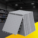 Darrahopens Home & Garden > DIY > Flooring Giantz Garage Floor Tiles Interlocking PP Flooring 25PCS 30x30cm Grey In Australia - Darrahopens