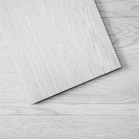 Darrahopens Home & Garden > DIY > Flooring VEVOR Self Adhesive Vinyl Floor Tiles 36 x 6 inch, 36 Tiles 2.5mm Thick Peel & Stick, Light Gray Wood Grain DIY Flooring for Kitchen, Dining Room, Bedrooms & Bathrooms, Easy for Home Decor