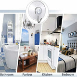 Darrahopens Home & Garden > DIY > Hardware Hooks 12 Pack Suction Cup Wall Hooks, Small Plastic Suction Cups With ROund Hook For Bathroom And Kitchen (4Cm)