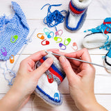 Darrahopens Home & Garden > DIY > Hardware Hooks 130-piece stitch markers - multifunctional - knitting markers - crochet clips