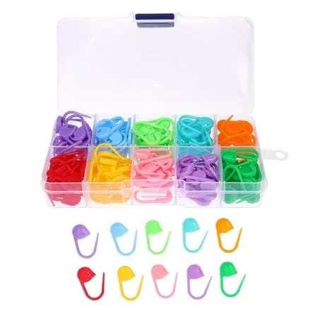 Darrahopens Home & Garden > DIY > Hardware Hooks 130-piece stitch markers - multifunctional - knitting markers - crochet clips