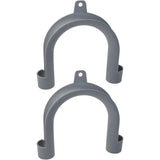 Darrahopens Home & Garden > DIY > Hardware Hooks 2 pcs Washing Machine Drain Hose Hooks - U Shape