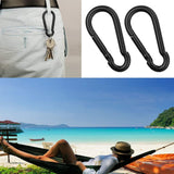 Darrahopens Home & Garden > DIY > Hardware Hooks 20 pcs Small Aluminum Carabiners D-ring Clips max