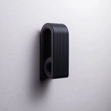 Darrahopens Home & Garden > DIY > Hardware Hooks 3D-printed press-lock towel hooks | Self-locking hooks, black