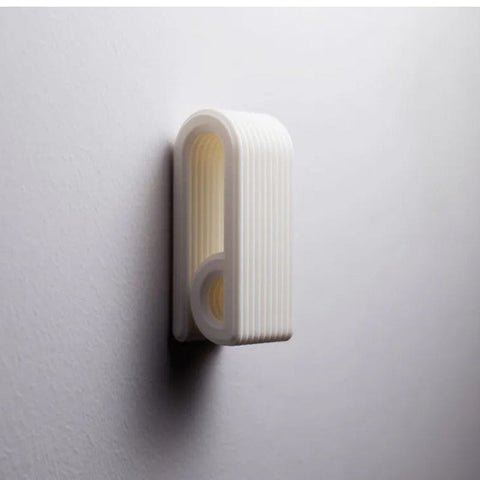 Darrahopens Home & Garden > DIY > Hardware Hooks 3D-printed press-lock towel hooks | Self-locking hooks, white