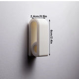 Darrahopens Home & Garden > DIY > Hardware Hooks 3D-printed press-lock towel hooks | Self-locking hooks, white
