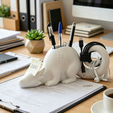 Darrahopens Home & Garden > DIY > Hardware Hooks A 3D-printed dragon-shaped desktop organizer adds a touch of fantasy and order to your workspace. (White)