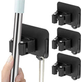 Darrahopens Home & Garden > DIY > Hardware Hooks Mop hook - Wall broom hook - Wall broom holder without drilling - 4-pack