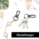 Darrahopens Home & Garden > DIY > Hardware Hooks Set of 4 Carabiner Keychains - Small Metal Carabiners - Detachable - Suitable for Car Keys - Carabiner Keychains for Backpacking, Camping and Travel - Keychain Hook