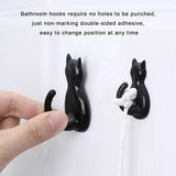 Darrahopens Home & Garden > DIY > Hardware Hooks Traceless Self-Adhesive Hooks - Self-Adhesive Wardrobe Hooks - Wall Stickers - 12 Pieces - Bedroom - Behind the Door - Keychain