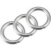 Darrahopens Home & Garden > DIY > Hardware Hooks Welded Ring Stainless Steel 304 50Mm External Diameter 8Mm Thickness 3 pcs