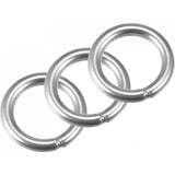 Darrahopens Home & Garden > DIY > Hardware Hooks Welded Ring Stainless Steel 304 50Mm External Diameter 8Mm Thickness 3 pcs