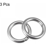 Darrahopens Home & Garden > DIY > Hardware Hooks Welded Ring Stainless Steel 304 50Mm External Diameter 8Mm Thickness 3 pcs