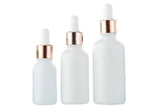 Darrahopens Home & Garden > DIY > Kitchen & Bathroom DIY 10 Pack Glass Dropper Bottles Rose Gold Caps for Essential Oils - 30ml