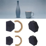 Darrahopens Home & Garden > DIY > Kitchen & Bathroom DIY 12pcs Ceramic Mug Handle Molds, Easy to Shape Mug Handles, Tools for Making Mug Handles, Stencil_MGF