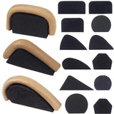 Darrahopens Home & Garden > DIY > Kitchen & Bathroom DIY 12pcs Ceramic Mug Handle Molds, Easy to Shape Mug Handles, Tools for Making Mug Handles, Stencil_MGF