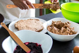 Darrahopens Home & Garden > DIY > Kitchen & Bathroom DIY 2 Pack Wooden Spatulas for Baking Mixing Sourdough and Cooking