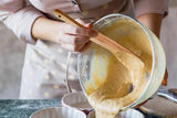 Darrahopens Home & Garden > DIY > Kitchen & Bathroom DIY 2 Pack Wooden Spatulas for Baking Mixing Sourdough and Cooking