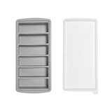 Darrahopens Home & Garden > DIY > Kitchen & Bathroom DIY 2-Packs Grey 6-Grid Extra Long Silicone Ice Cube Tray - Easy Release Reusable Food Grade Mold for Whiskey, Cocktails & Commercial Use