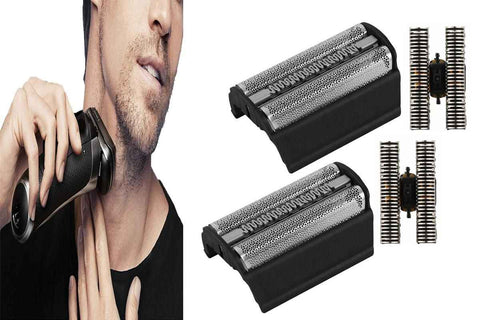 Darrahopens Home & Garden > DIY > Kitchen & Bathroom DIY 2Pcs Braun 31B Replacement Foil And Cutter For 5000 6000 350 Series