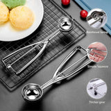 Darrahopens Home & Garden > DIY > Kitchen & Bathroom DIY 3 Pack Stainless Steel Ice Cream Scoops with Trigger Release