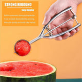 Darrahopens Home & Garden > DIY > Kitchen & Bathroom DIY 3 Pack Stainless Steel Ice Cream Scoops with Trigger Release