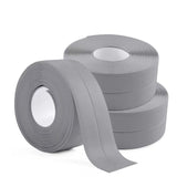 Darrahopens Home & Garden > DIY > Kitchen & Bathroom DIY 3 ROlls Waterproof Sealing Strip, Bathroom Seal, Pvc Self-Adhesive Caulking Tape For Kitchen, Toilet, Bathtub (Grey)