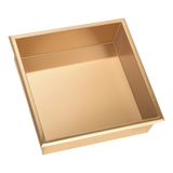 Darrahopens Home & Garden > DIY > Kitchen & Bathroom DIY 336 x 336 x 101mm Shower Niche Single Shelf Organizer No Tile Needed in Gold