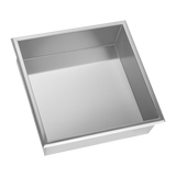 Darrahopens Home & Garden > DIY > Kitchen & Bathroom DIY 336 x 336 x 101mm Shower Niche Single Shelf Organizer No Tile Needed in Stainless Steel Finish