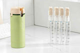 Darrahopens Home & Garden > DIY > Kitchen & Bathroom DIY 4 in 1 Travel Dispenser with 30ml Travel Bottles Travel Bottles for Shampoo Lotion - Green