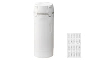 Darrahopens Home & Garden > DIY > Kitchen & Bathroom DIY 4 in 1 Travel Dispenser with 30ml Travel Bottles Travel Bottles for Shampoo Lotion - White