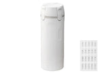 Darrahopens Home & Garden > DIY > Kitchen & Bathroom DIY 4 in 1 Travel Dispenser with 30ml Travel Bottles Travel Bottles for Shampoo Lotion - White