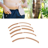 Darrahopens Home & Garden > DIY > Kitchen & Bathroom DIY 5Pcs Drainable Pouch Clamp Reusable Colostomy Bags Clip Easy Open Ostomy Bag Curved Clamp In Australia - Darrahopens