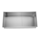 Darrahopens Home & Garden > DIY > Kitchen & Bathroom DIY 641 x 336 x 101mm Shower Niche Double Shelf Organizer No Tile Needed in Stainless Steel Finish