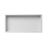 Darrahopens Home & Garden > DIY > Kitchen & Bathroom DIY 641 x 336 x 101mm Shower Niche Single Shelf Organizer No Tile Needed in White