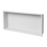 Darrahopens Home & Garden > DIY > Kitchen & Bathroom DIY 641 x 336 x 101mm Shower Niche Single Shelf Organizer No Tile Needed in White