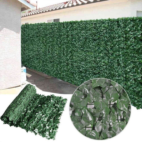 Darrahopens Home & Garden > DIY > Kitchen & Bathroom DIY Artificial Ivy Leaf Hedging 3M x 1M Roll (Fake Ivy Roll)