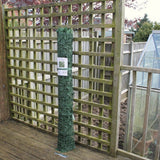 Darrahopens Home & Garden > DIY > Kitchen & Bathroom DIY Artificial Ivy Leaf Hedging 3M x 1M Roll (Fake Ivy Roll)