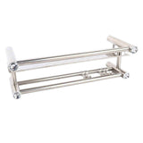 Darrahopens Home & Garden > DIY > Kitchen & Bathroom DIY Bathroom Floating Shelves Stainless Steel Thicken Single Layer 40cm Shower Towel Rack for Towel Bath Products In Australia - Darrahopens