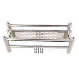Darrahopens Home & Garden > DIY > Kitchen & Bathroom DIY Bathroom Floating Shelves Stainless Steel Thicken Single Layer 40cm Shower Towel Rack for Towel Bath Products In Australia - Darrahopens