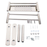 Darrahopens Home & Garden > DIY > Kitchen & Bathroom DIY Bathroom Floating Shelves Stainless Steel Thicken Single Layer 40cm Shower Towel Rack for Towel Bath Products In Australia - Darrahopens