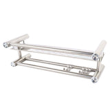 Darrahopens Home & Garden > DIY > Kitchen & Bathroom DIY Bathroom Floating Shelves Stainless Steel Thicken Single Layer 40cm Shower Towel Rack for Towel Bath Products In Australia - Darrahopens