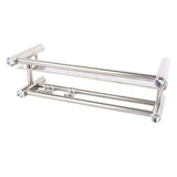 Darrahopens Home & Garden > DIY > Kitchen & Bathroom DIY Bathroom Floating Shelves Stainless Steel Thicken Single Layer 40cm Shower Towel Rack for Towel Bath Products In Australia - Darrahopens