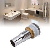 Darrahopens Home & Garden > DIY > Kitchen & Bathroom DIY Bathroom Sink Drain Stainless Steel Polished Electroplated Flip Top Anti Blocking Short Vanity Vessel Drain Stopper for Home Kitchen In Australia - Darrahopens